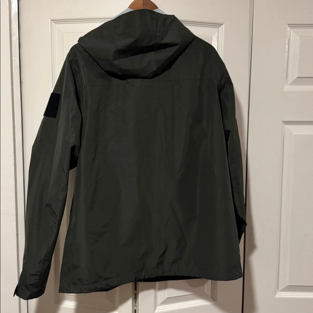 Baerskin rain jacket men’s medium hunter green new nwt - Picture 3 of 3